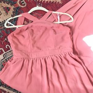 Lulu’s Rusty Rose Bridesmaid dress